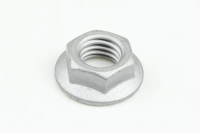 M12 Serrated nut for holding mower skid
