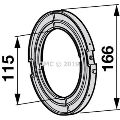 Wide Angle cone cover guige ring